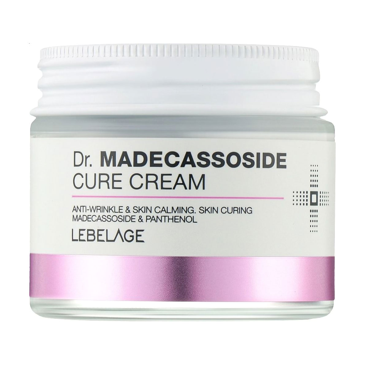Заспокійливий крем для обличчя Lebelage Dr. Madecassoside Cure Cream проти зморщок, 70 мл